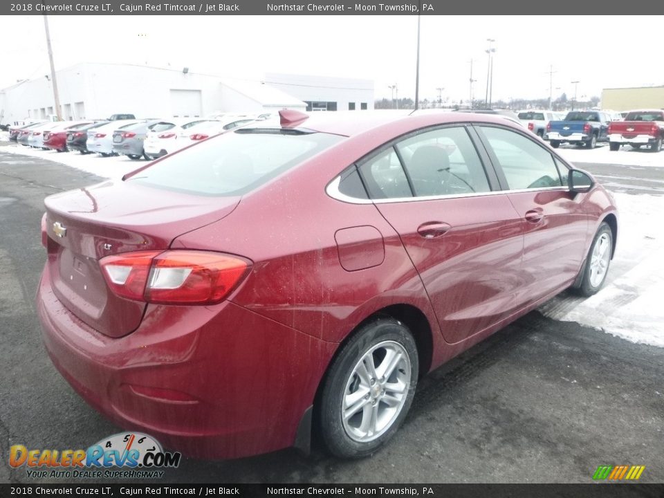 2018 Chevrolet Cruze LT Cajun Red Tintcoat / Jet Black Photo #5