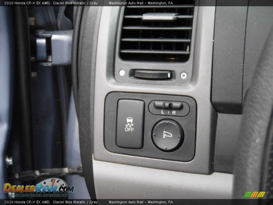 2010 Honda CR-V EX AWD Glacier Blue Metallic / Gray Photo #16