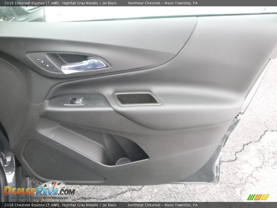 2018 Chevrolet Equinox LT AWD Nightfall Gray Metallic / Jet Black Photo #13