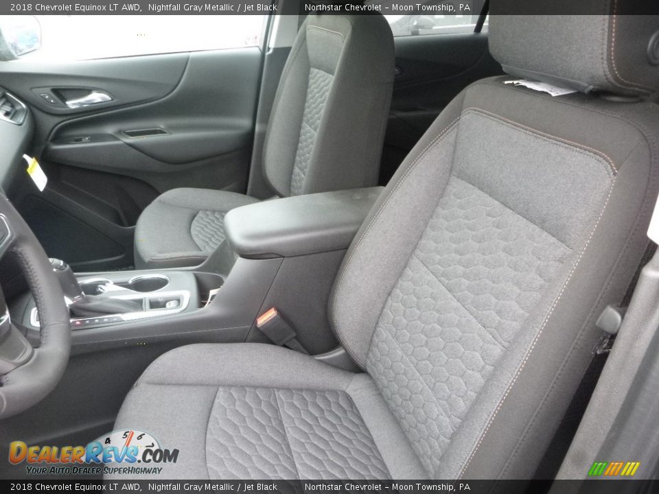 2018 Chevrolet Equinox LT AWD Nightfall Gray Metallic / Jet Black Photo #15