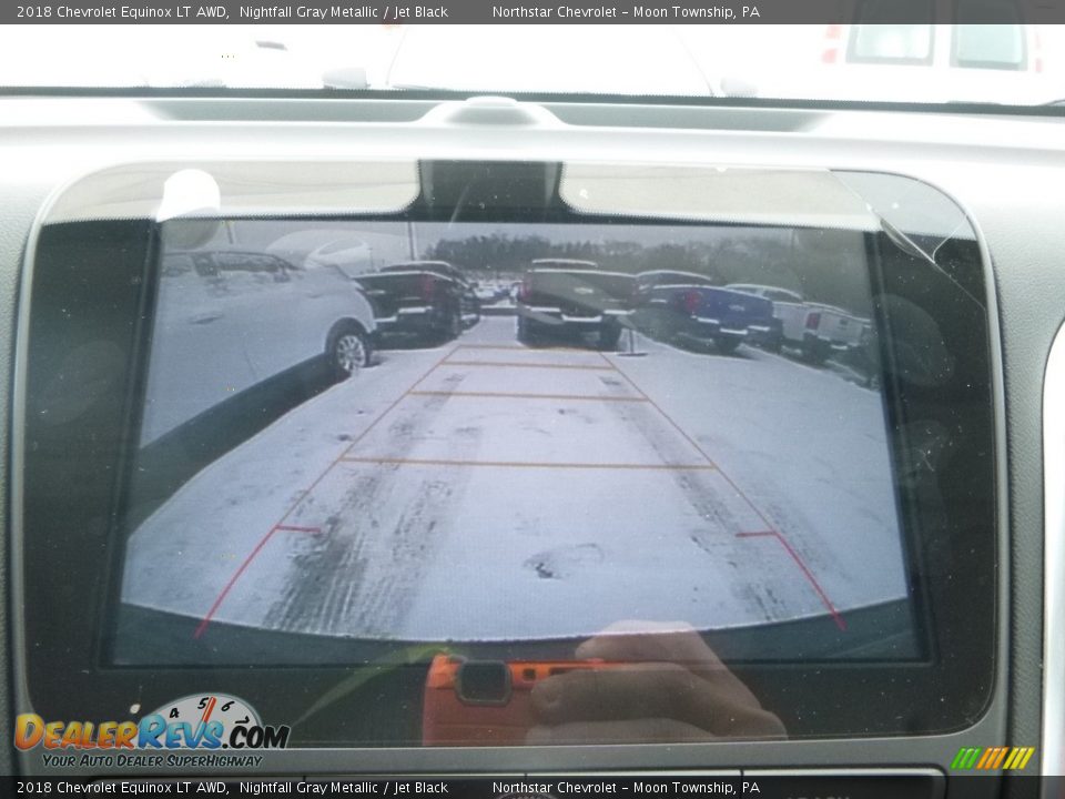 2018 Chevrolet Equinox LT AWD Nightfall Gray Metallic / Jet Black Photo #19
