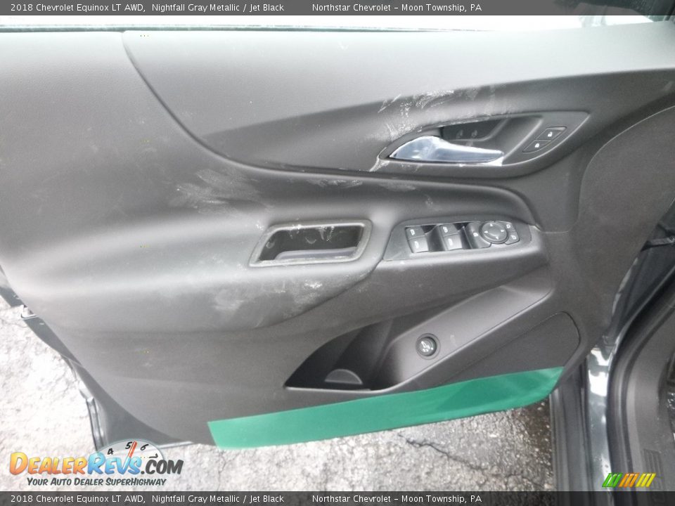 2018 Chevrolet Equinox LT AWD Nightfall Gray Metallic / Jet Black Photo #20