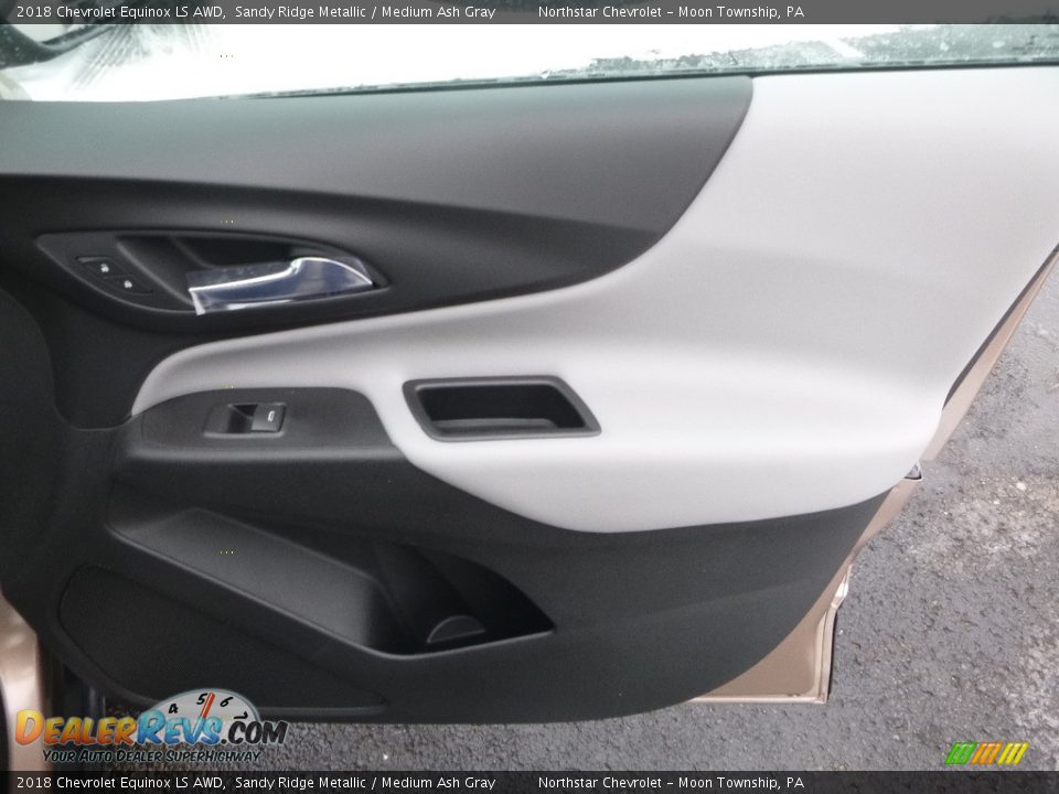 2018 Chevrolet Equinox LS AWD Sandy Ridge Metallic / Medium Ash Gray Photo #12