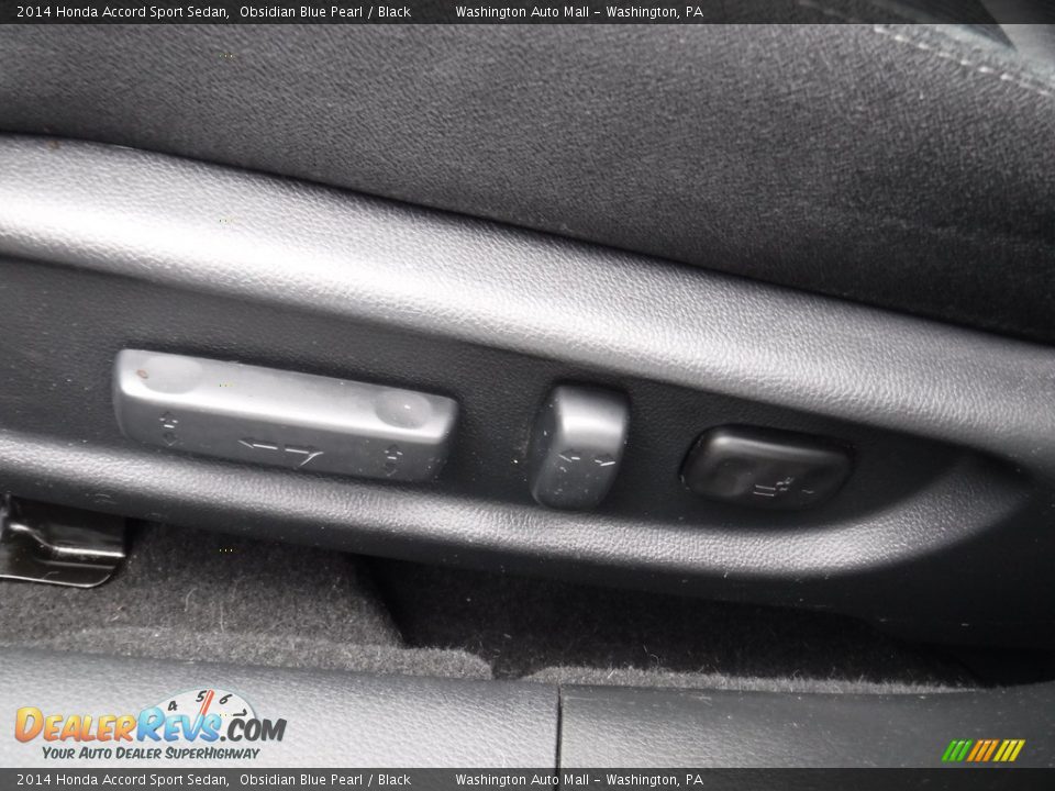 2014 Honda Accord Sport Sedan Obsidian Blue Pearl / Black Photo #15