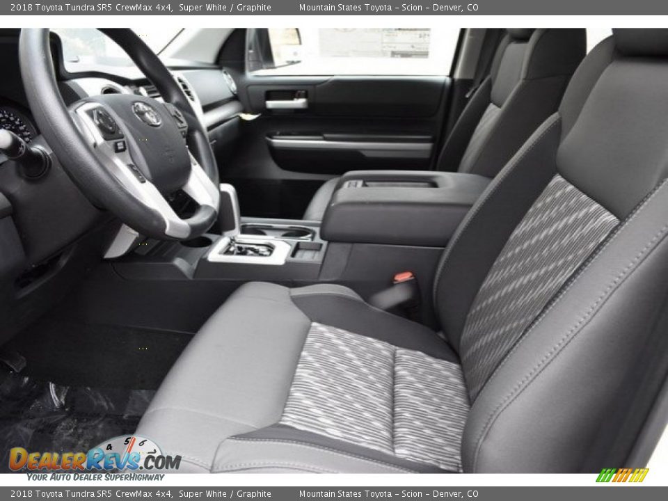 2018 Toyota Tundra SR5 CrewMax 4x4 Super White / Graphite Photo #6