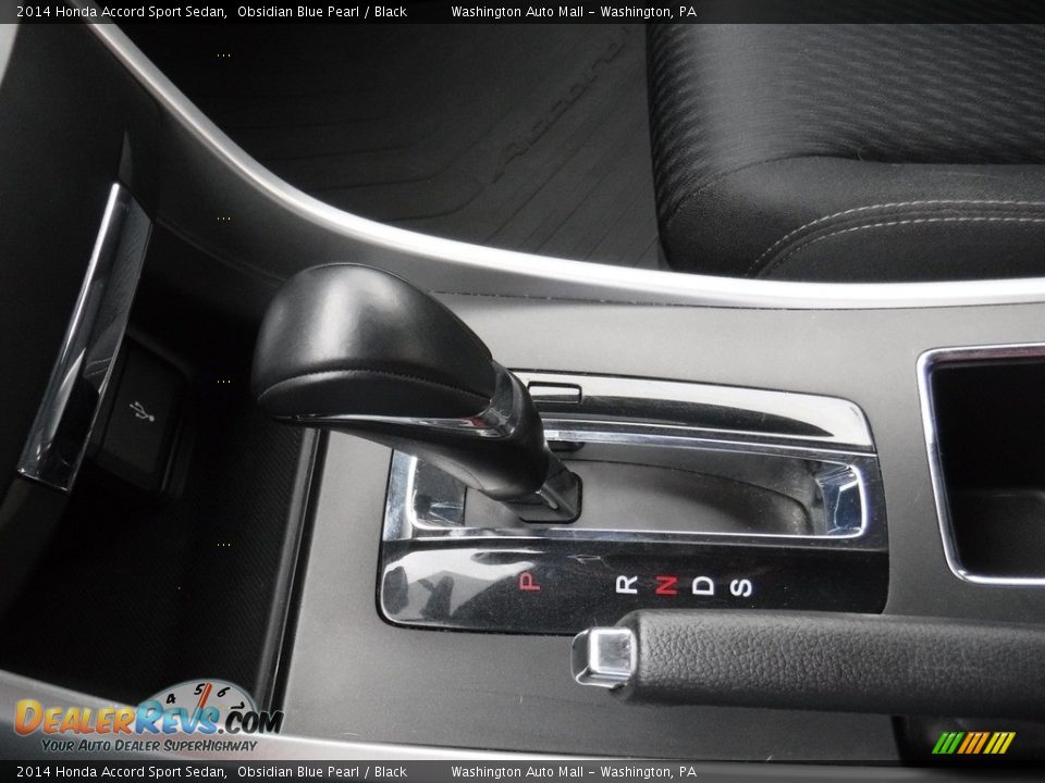 2014 Honda Accord Sport Sedan Obsidian Blue Pearl / Black Photo #19