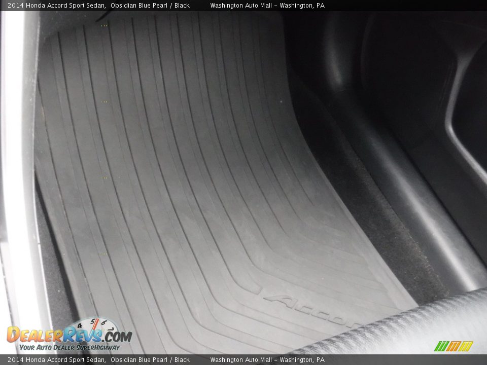 2014 Honda Accord Sport Sedan Obsidian Blue Pearl / Black Photo #20