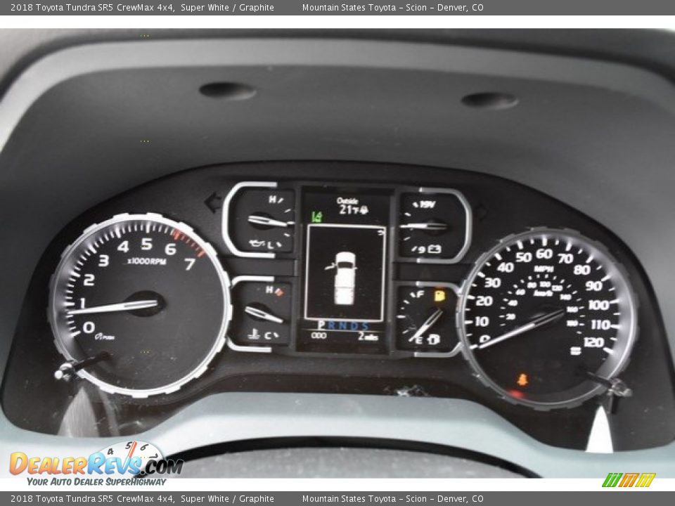 2018 Toyota Tundra SR5 CrewMax 4x4 Super White / Graphite Photo #27