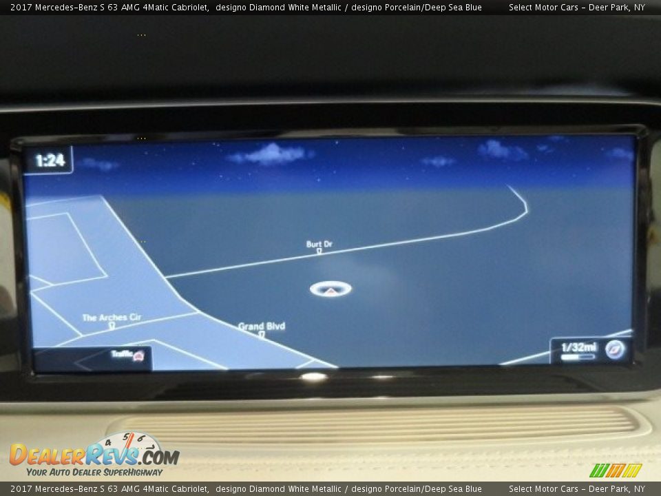 2017 Mercedes-Benz S 63 AMG 4Matic Cabriolet designo Diamond White Metallic / designo Porcelain/Deep Sea Blue Photo #27