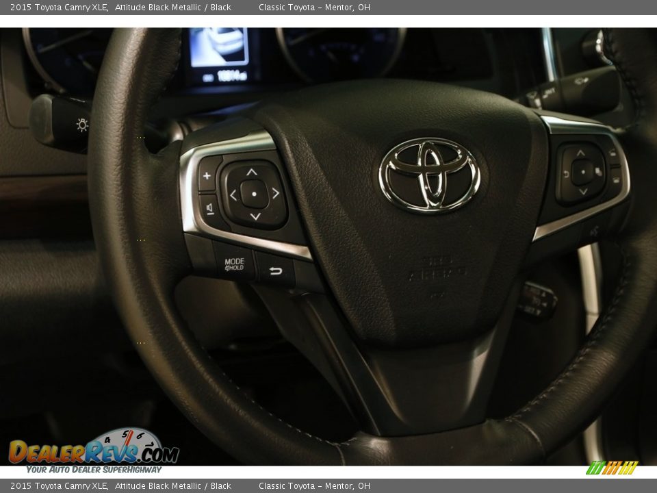 2015 Toyota Camry XLE Attitude Black Metallic / Black Photo #6