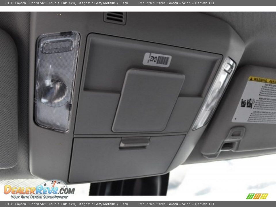 2018 Toyota Tundra SR5 Double Cab 4x4 Magnetic Gray Metallic / Black Photo #9