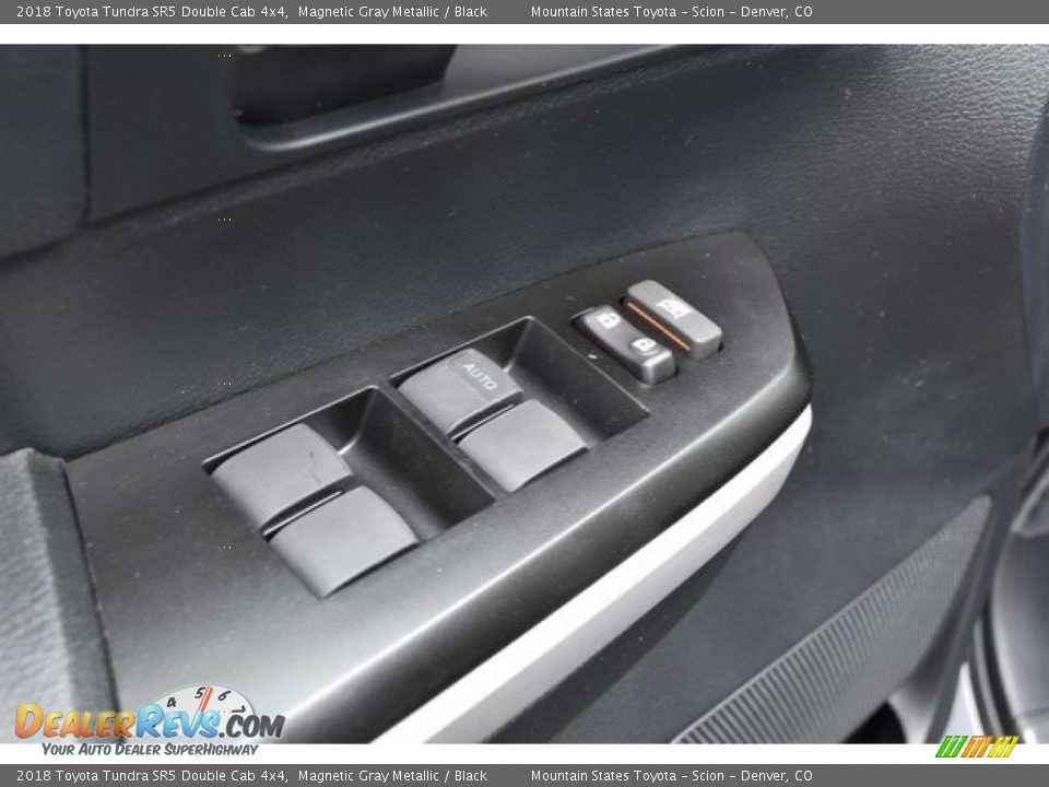 2018 Toyota Tundra SR5 Double Cab 4x4 Magnetic Gray Metallic / Black Photo #22