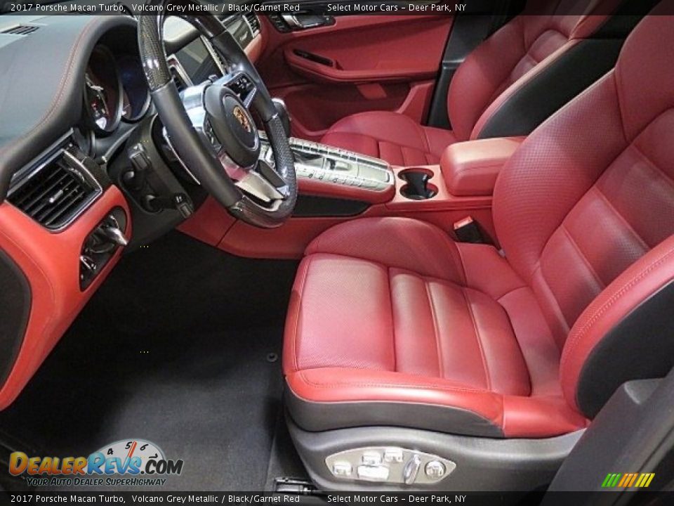 Front Seat of 2017 Porsche Macan Turbo Photo #18