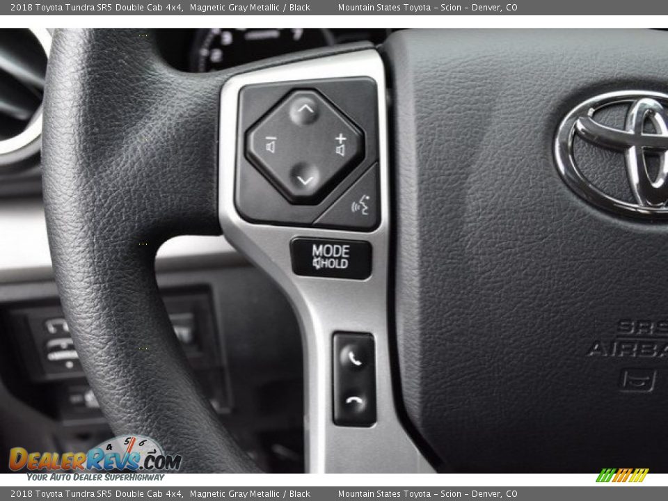 2018 Toyota Tundra SR5 Double Cab 4x4 Magnetic Gray Metallic / Black Photo #24