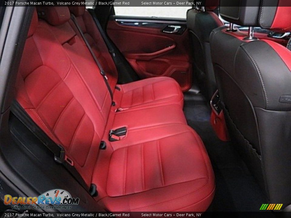 Rear Seat of 2017 Porsche Macan Turbo Photo #21