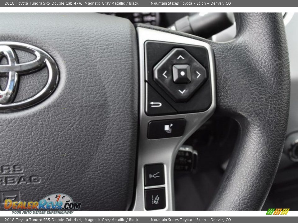 2018 Toyota Tundra SR5 Double Cab 4x4 Magnetic Gray Metallic / Black Photo #25