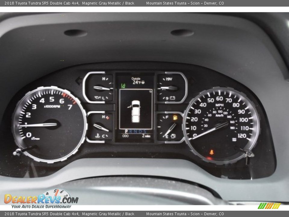 2018 Toyota Tundra SR5 Double Cab 4x4 Magnetic Gray Metallic / Black Photo #26