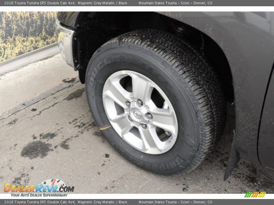 2018 Toyota Tundra SR5 Double Cab 4x4 Magnetic Gray Metallic / Black Photo #29