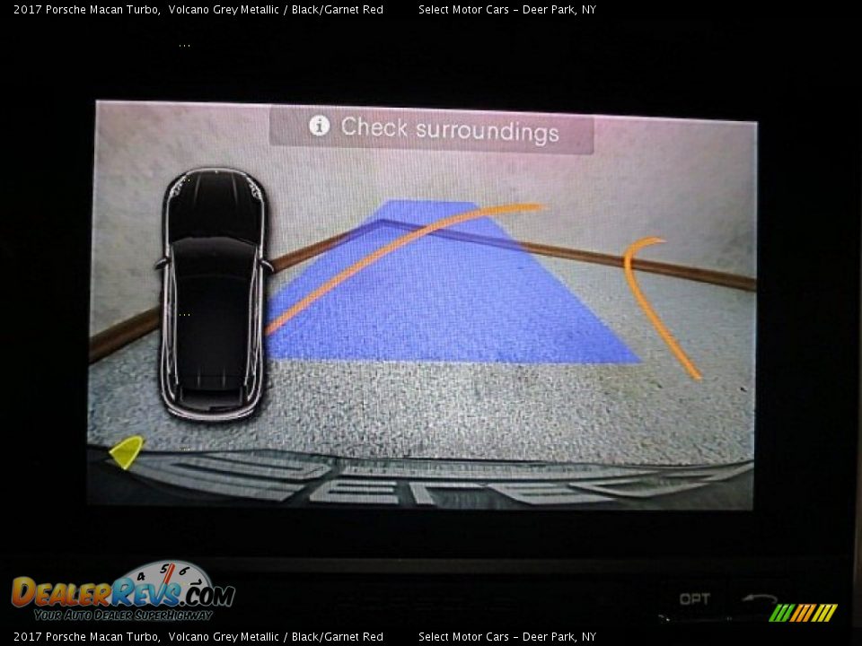 2017 Porsche Macan Turbo Volcano Grey Metallic / Black/Garnet Red Photo #26