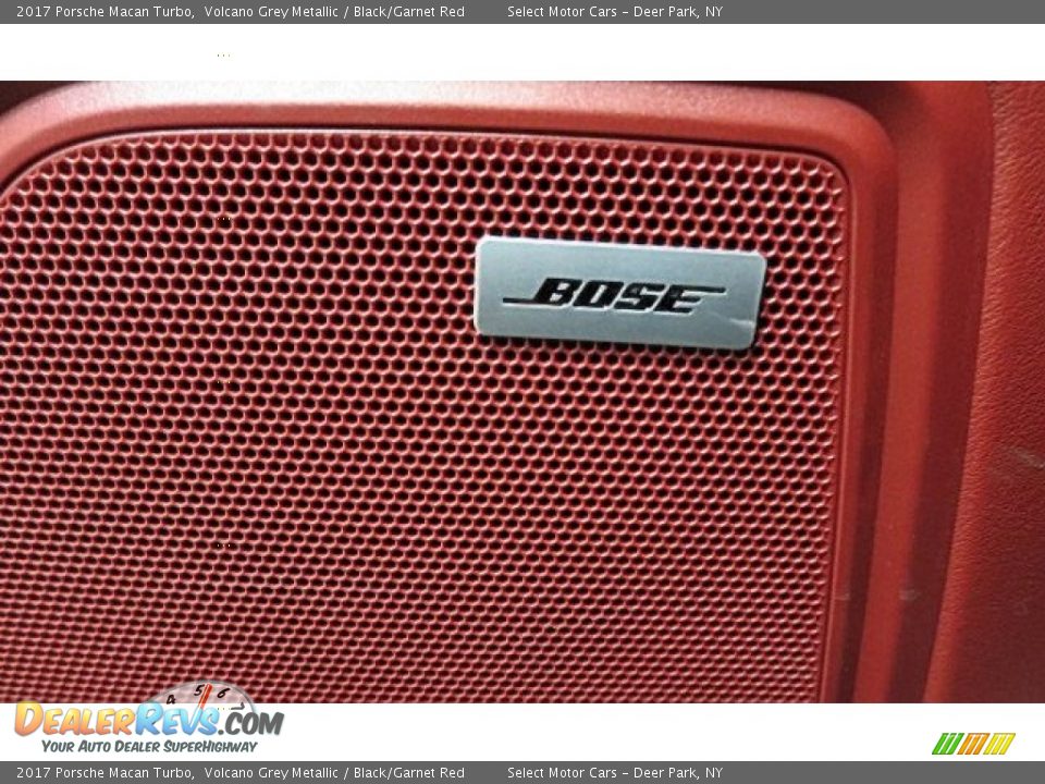 2017 Porsche Macan Turbo Volcano Grey Metallic / Black/Garnet Red Photo #29