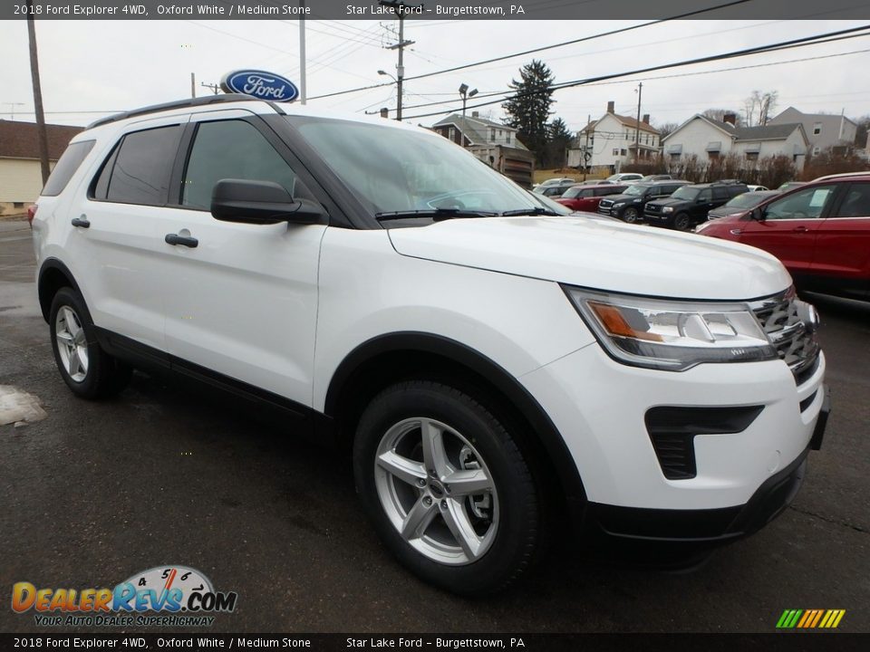 Front 3/4 View of 2018 Ford Explorer 4WD Photo #3