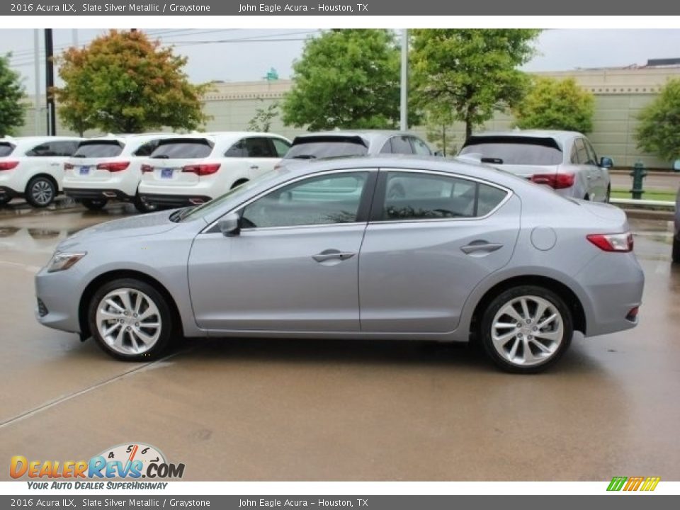 2016 Acura ILX Slate Silver Metallic / Graystone Photo #4