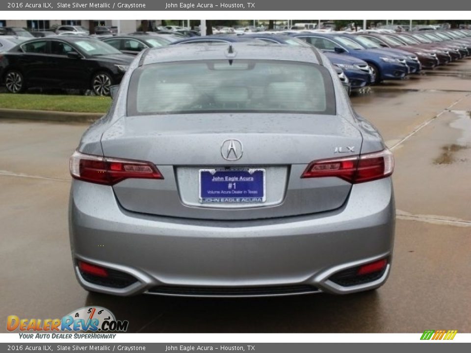 2016 Acura ILX Slate Silver Metallic / Graystone Photo #6