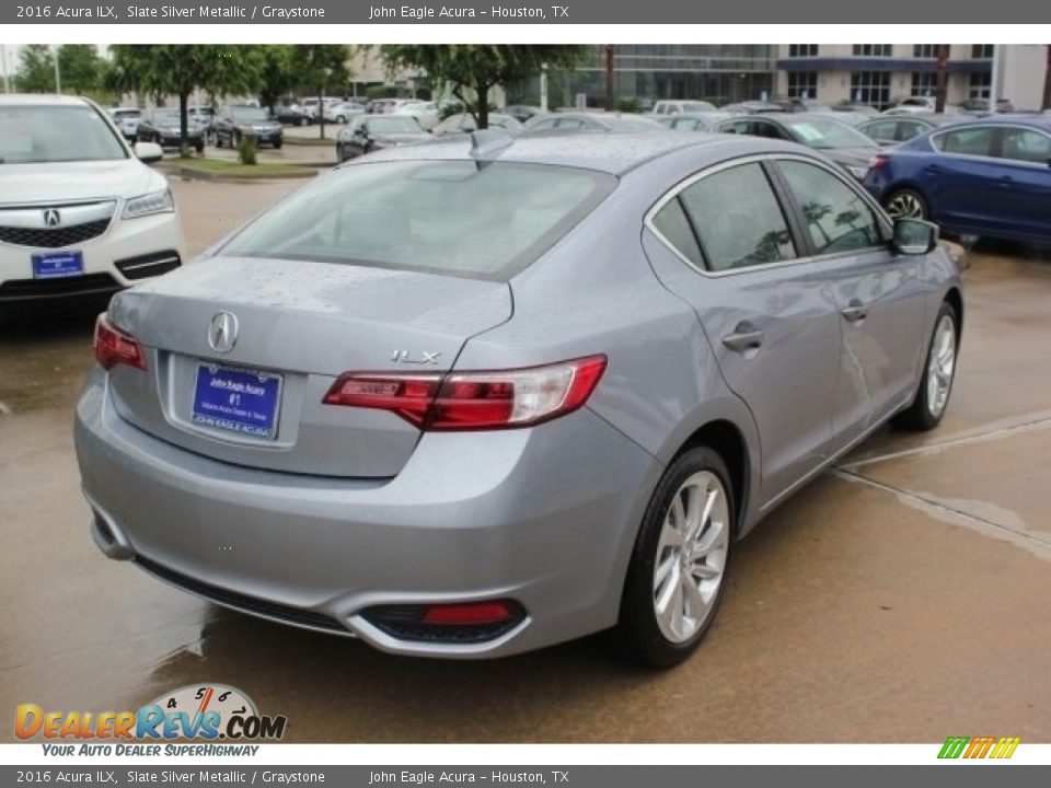 2016 Acura ILX Slate Silver Metallic / Graystone Photo #7