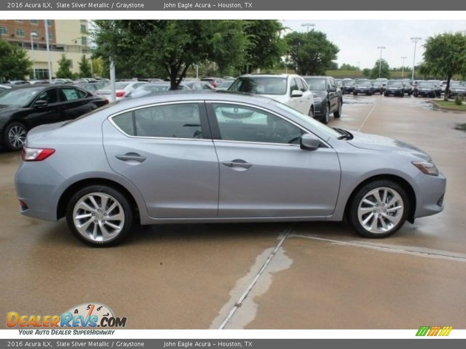 2016 Acura ILX Slate Silver Metallic / Graystone Photo #8