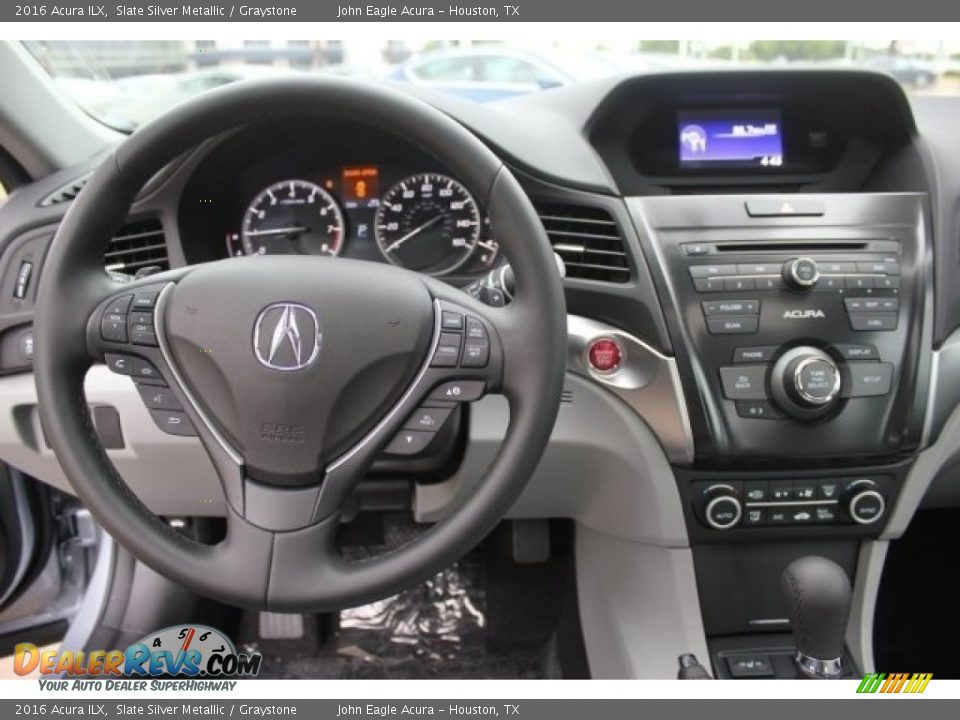 2016 Acura ILX Slate Silver Metallic / Graystone Photo #9