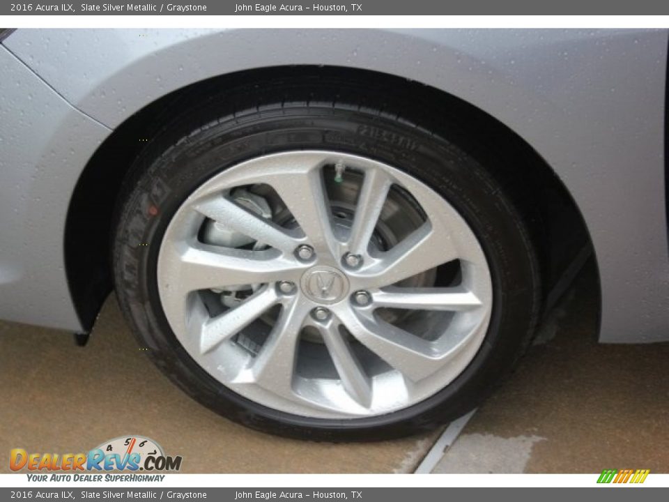 2016 Acura ILX Slate Silver Metallic / Graystone Photo #10