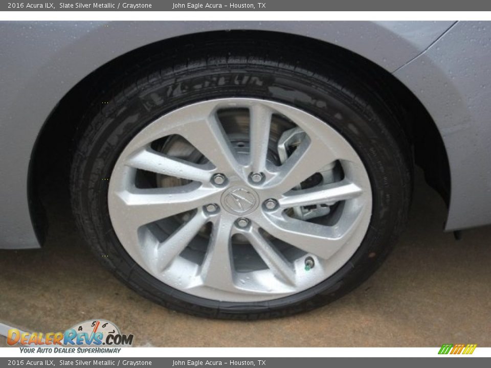 2016 Acura ILX Slate Silver Metallic / Graystone Photo #13