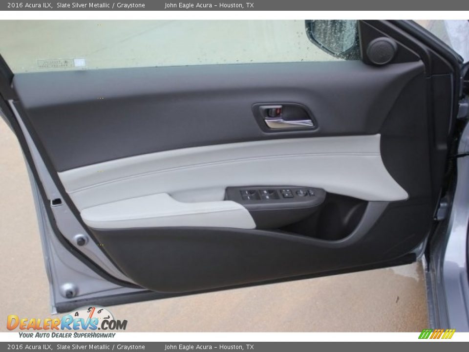 2016 Acura ILX Slate Silver Metallic / Graystone Photo #14
