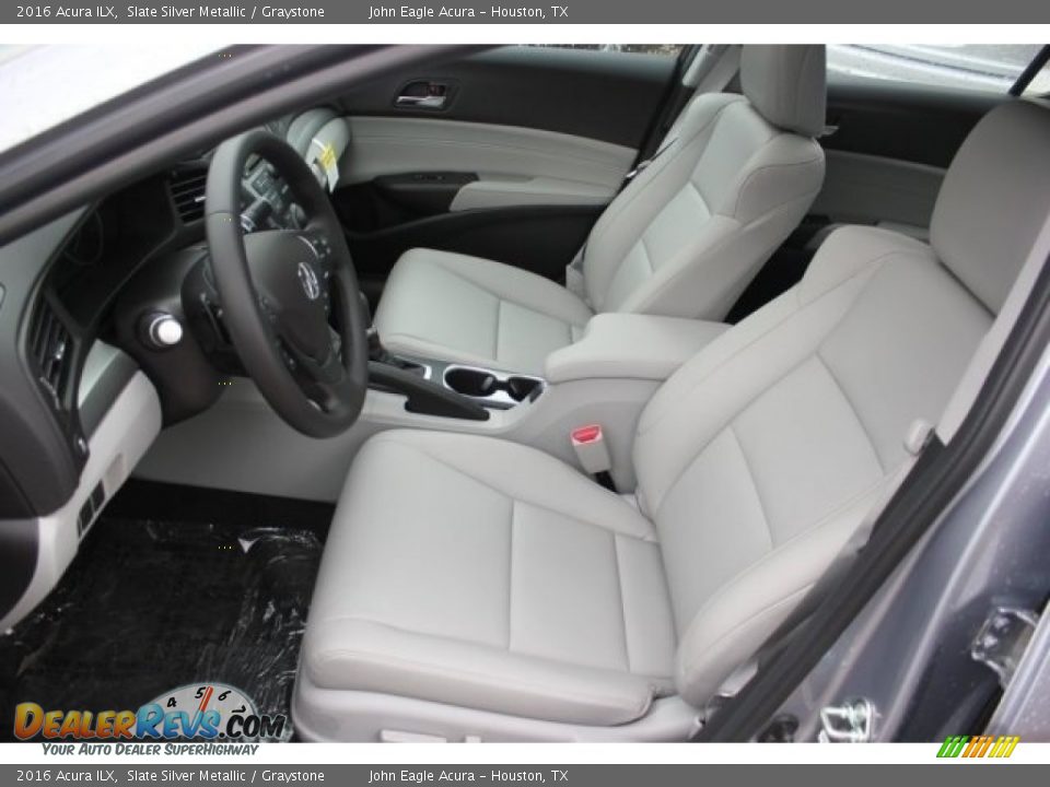 2016 Acura ILX Slate Silver Metallic / Graystone Photo #15