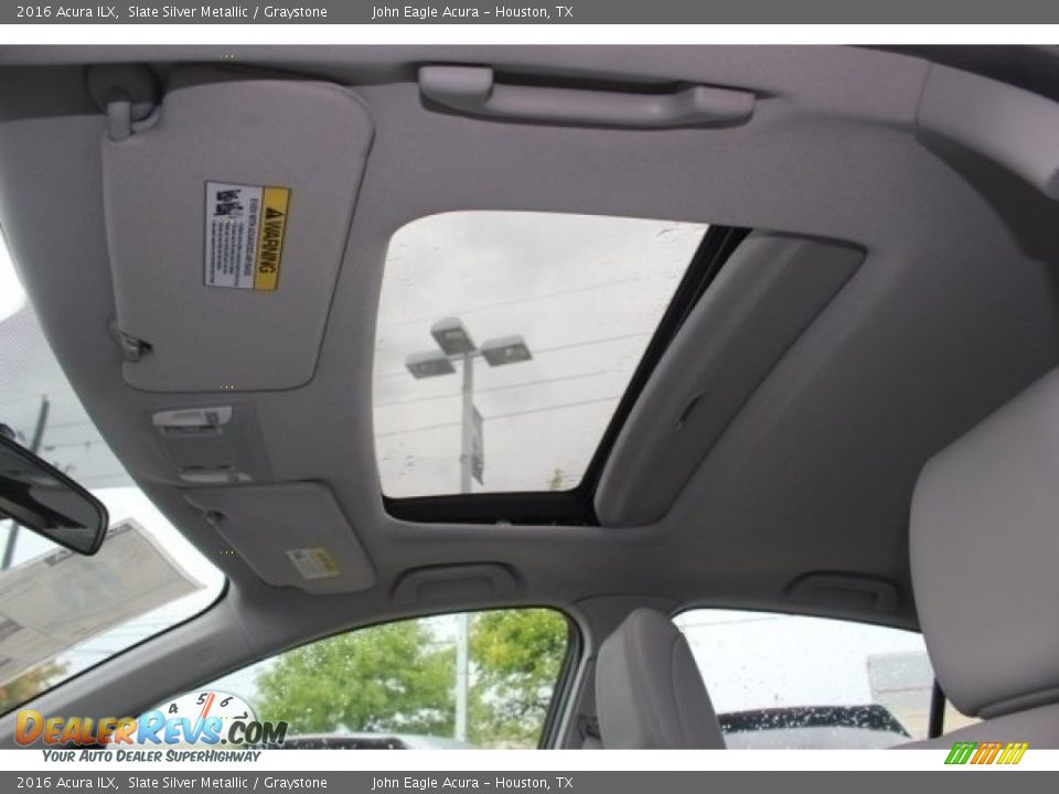 2016 Acura ILX Slate Silver Metallic / Graystone Photo #16
