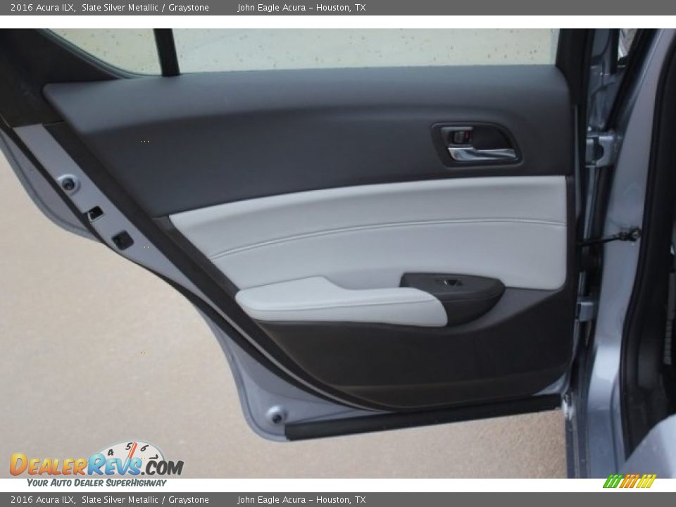 2016 Acura ILX Slate Silver Metallic / Graystone Photo #17