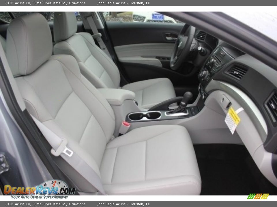 2016 Acura ILX Slate Silver Metallic / Graystone Photo #23