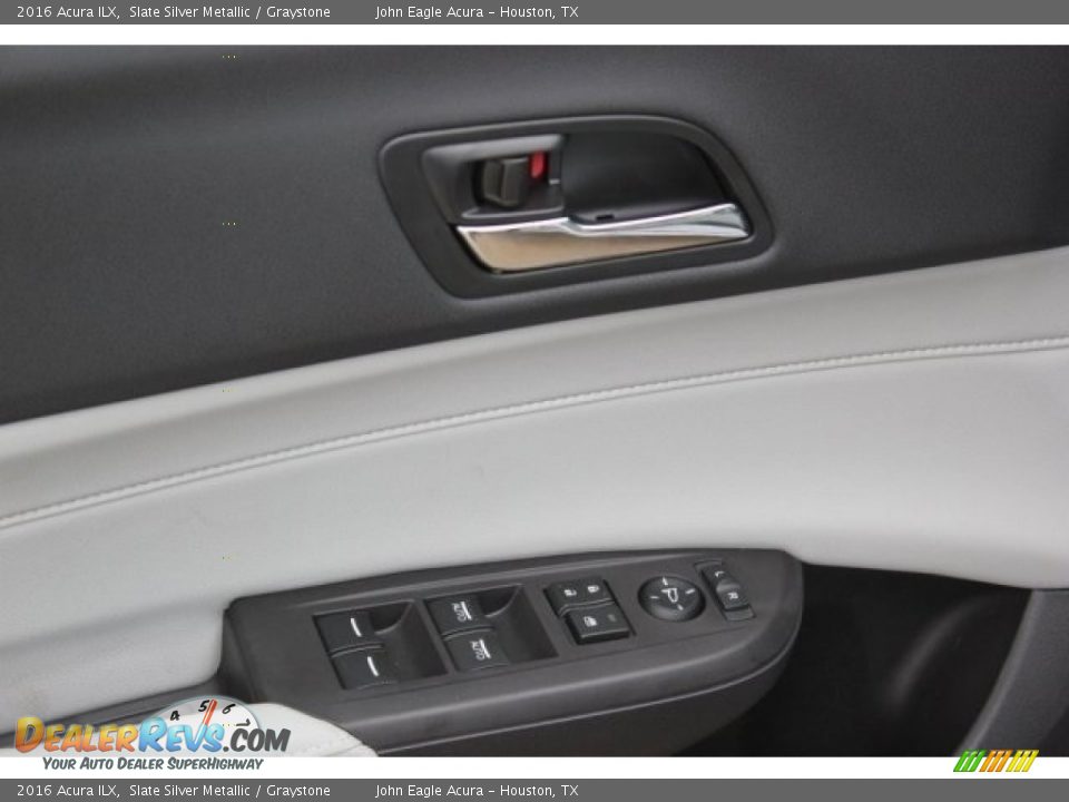 2016 Acura ILX Slate Silver Metallic / Graystone Photo #25