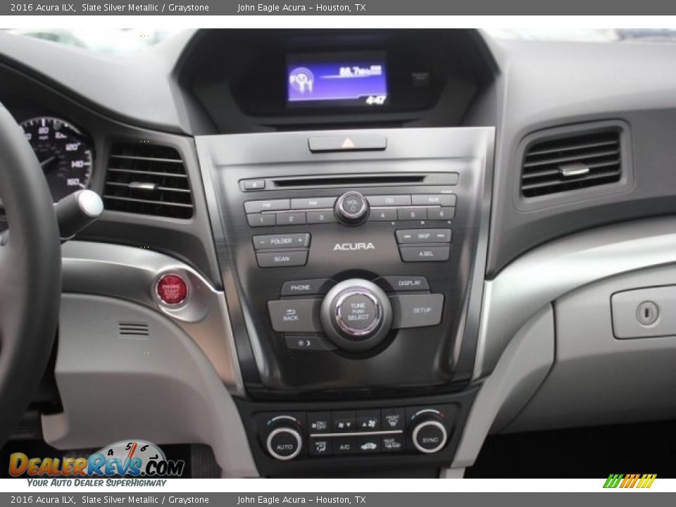 2016 Acura ILX Slate Silver Metallic / Graystone Photo #31