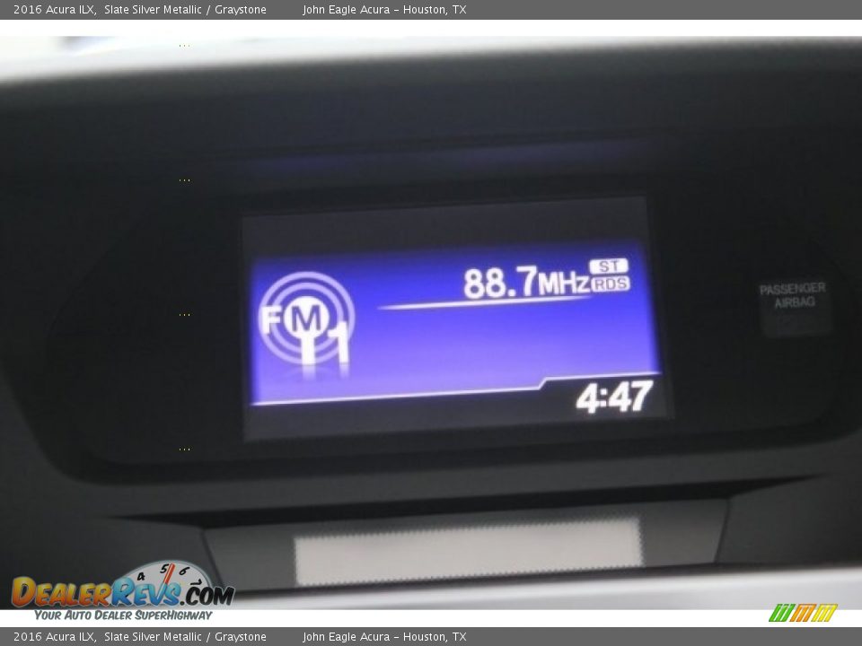 2016 Acura ILX Slate Silver Metallic / Graystone Photo #32
