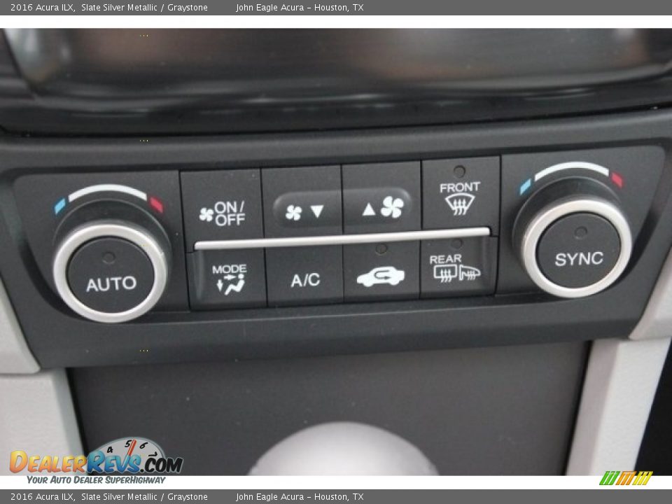 2016 Acura ILX Slate Silver Metallic / Graystone Photo #35