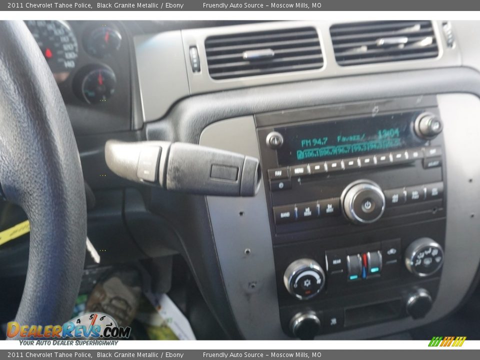 2011 Chevrolet Tahoe Police Black Granite Metallic / Ebony Photo #3