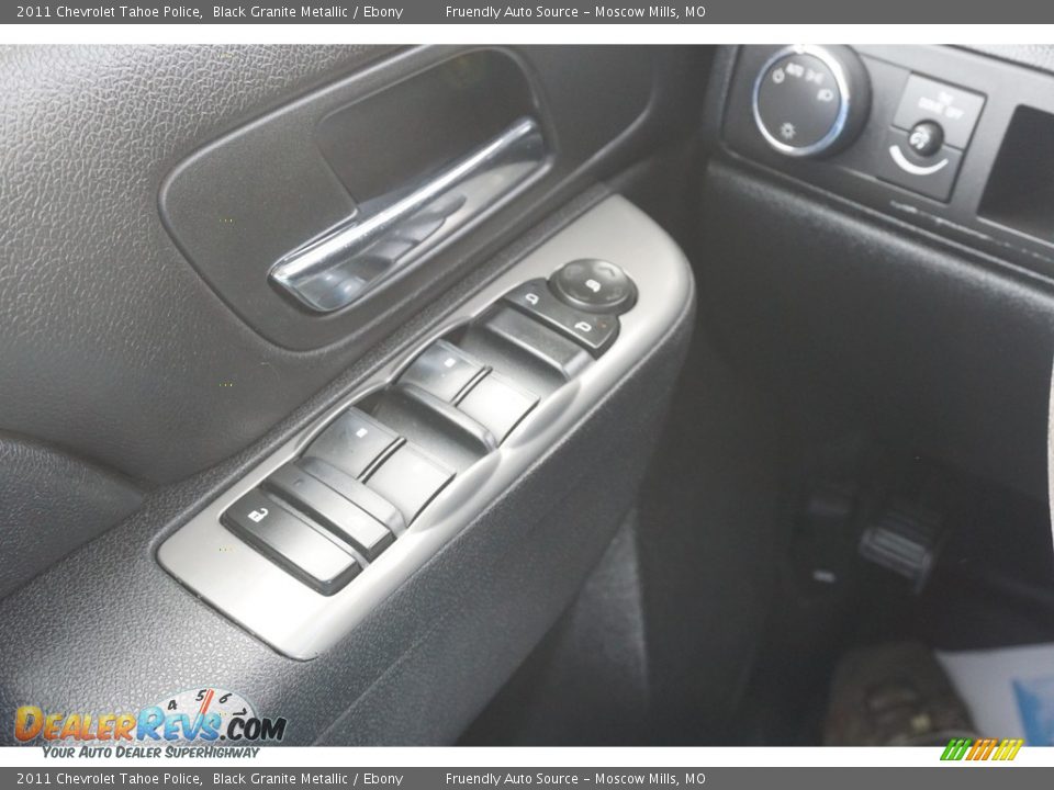2011 Chevrolet Tahoe Police Black Granite Metallic / Ebony Photo #5