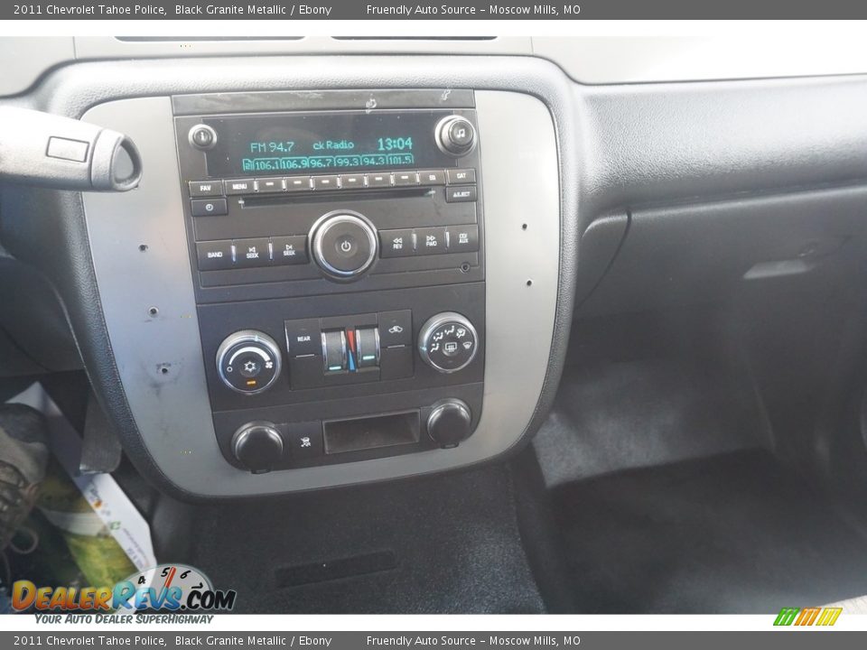 2011 Chevrolet Tahoe Police Black Granite Metallic / Ebony Photo #7