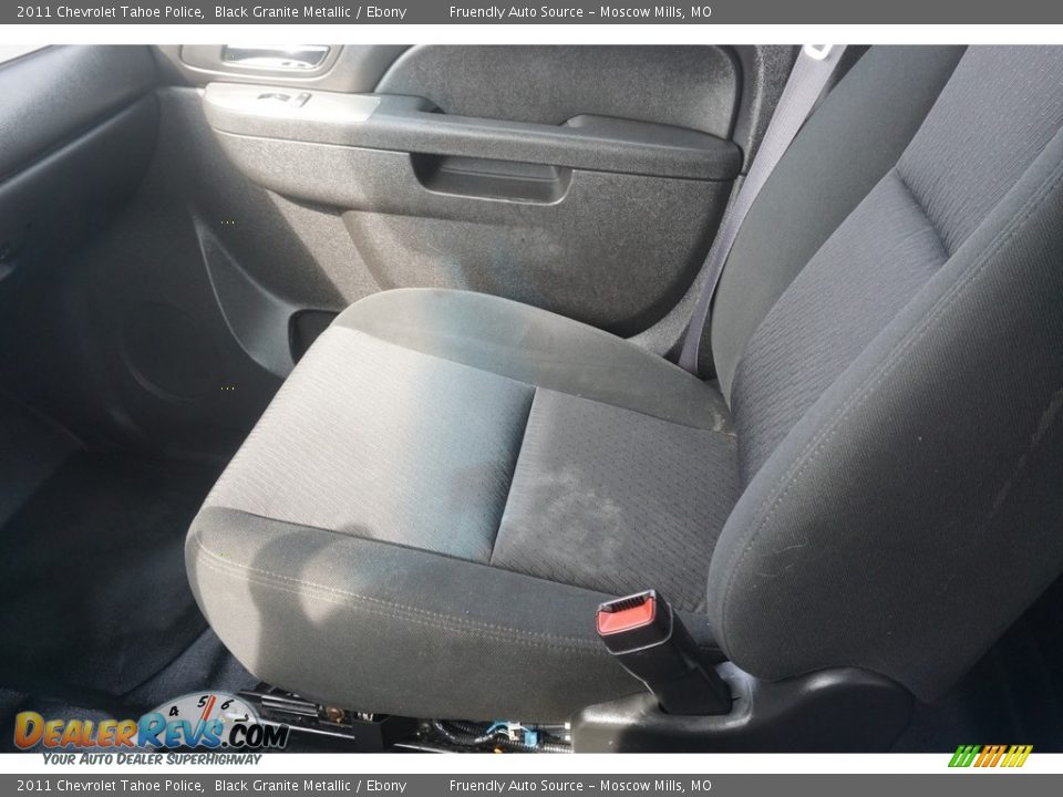 2011 Chevrolet Tahoe Police Black Granite Metallic / Ebony Photo #8