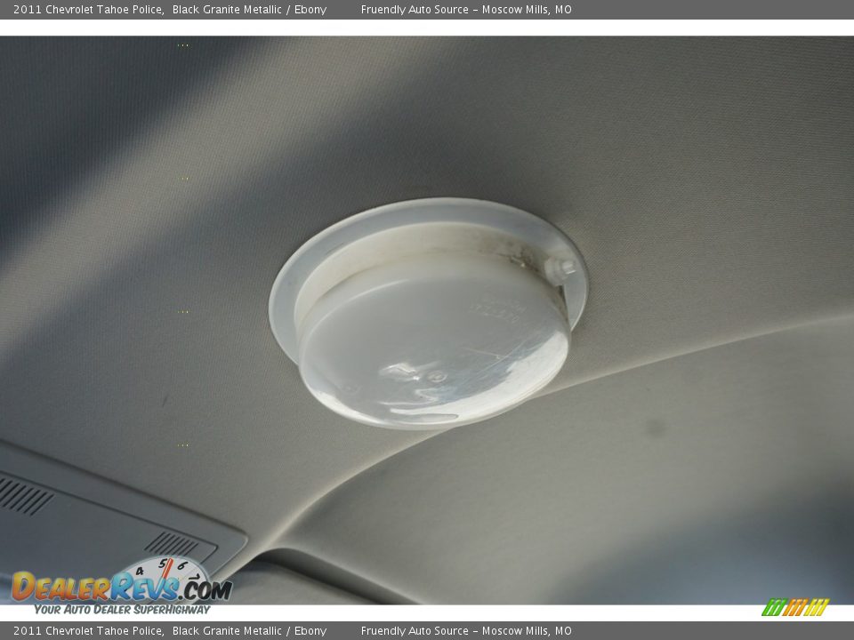 2011 Chevrolet Tahoe Police Black Granite Metallic / Ebony Photo #9