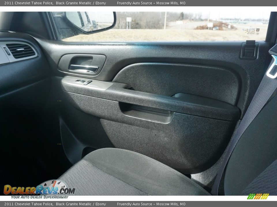 2011 Chevrolet Tahoe Police Black Granite Metallic / Ebony Photo #10