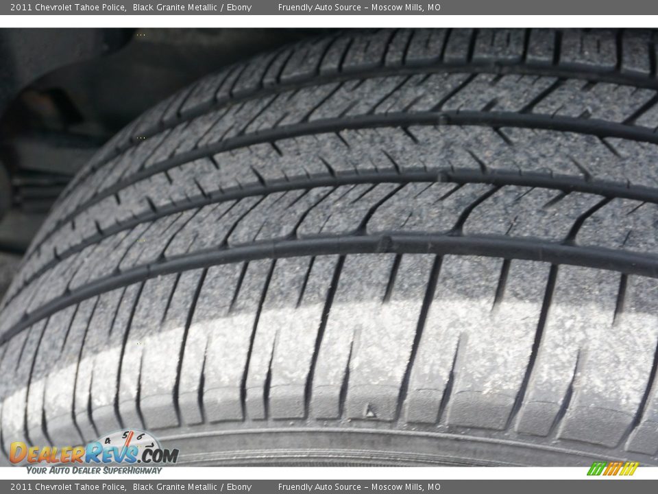 2011 Chevrolet Tahoe Police Black Granite Metallic / Ebony Photo #12