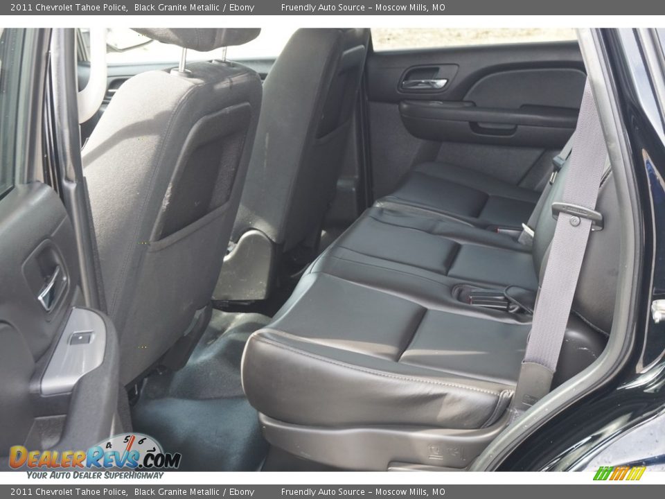 2011 Chevrolet Tahoe Police Black Granite Metallic / Ebony Photo #13