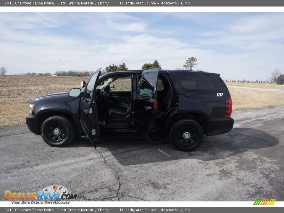 2011 Chevrolet Tahoe Police Black Granite Metallic / Ebony Photo #14
